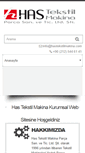 Mobile Screenshot of hastekstilmakina.com