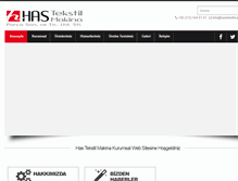 Tablet Screenshot of hastekstilmakina.com